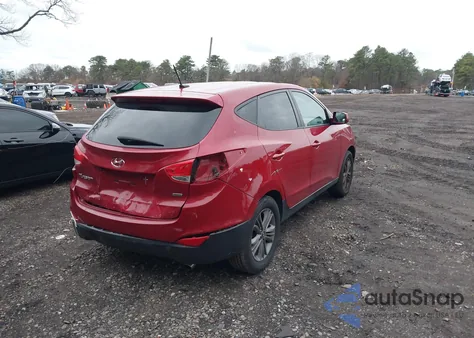 2015 Hyundai Tucson Gls from USA, damaged, VIN KM8JTCAF4FU024489